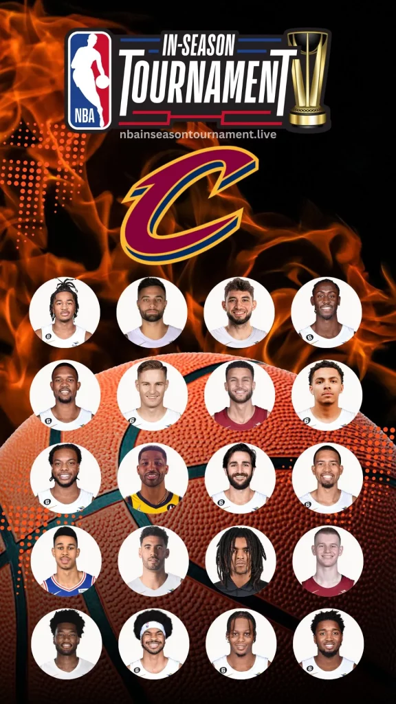 Cleveland Cavaliers Rosters for NBA In-Season Tournament 2023 (1)