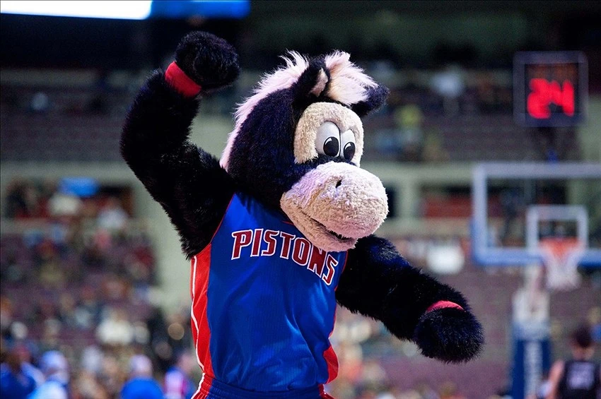 Detroit Pistons Mascot